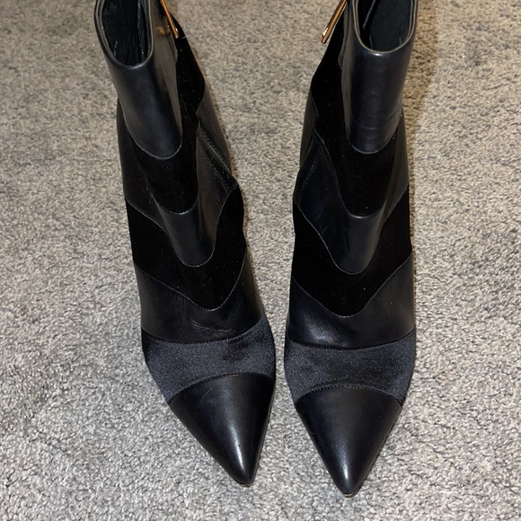 Rachel Zoe black leather boots - Picture 5 of 10